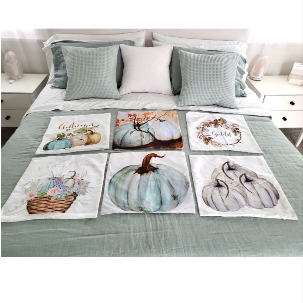 Fall Pillowcase Covers 18x18